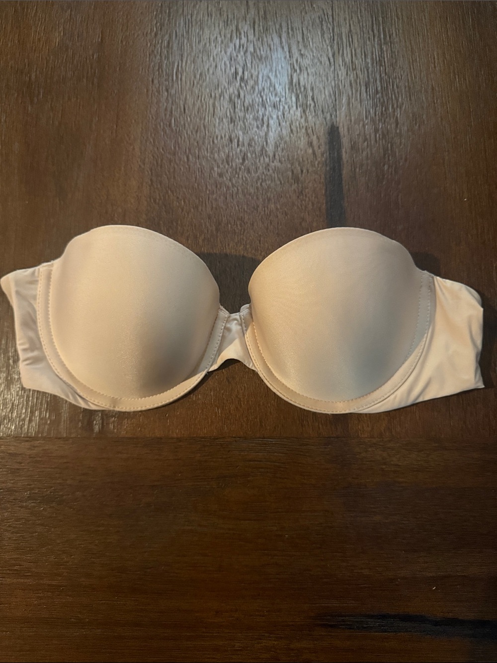 Strapless Smooth Victorias Secret 34B cream